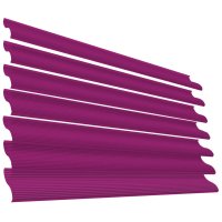 Ламель Еврожалюзи RAL4006 Пурпурный для заборов-жалюзи, беседок, пергол