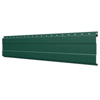 Линеарная потолочно-стеновая панель с ПОЛОСОЙ усиленная RAL6005 Зеленый Мох