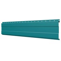 Линеарная потолочно-стеновая панель с ПОЛОСОЙ усиленная RAL5021 Морская Волна