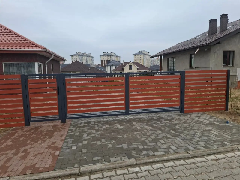 Металлопланкен 18м RAL8004 Терракотовый