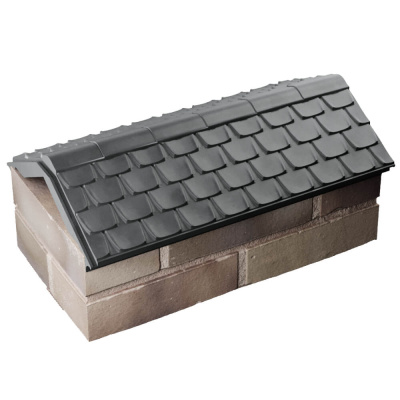 Парапет Elbrus Серый на 1 кирпич 255мм фото 4